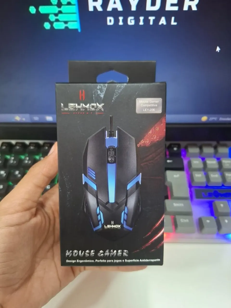 Mouse Gamer Lehmox LEY-206