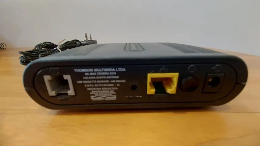 Modem Roteador ADSL Speedtouch510 v6 [Usado] Funcionando - Foto 3