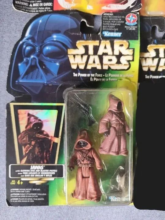Lote Star Wars Estrela/Kenner The Power of the Force - Hobbies e