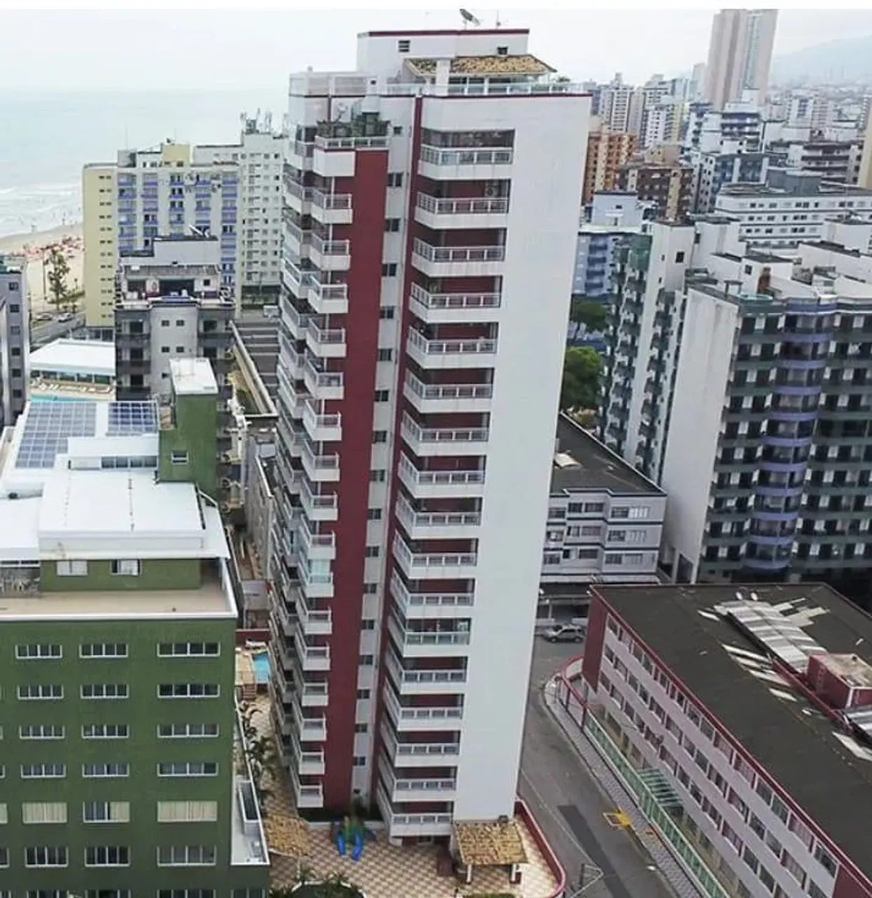 Apartamento para Venda em Praia Grande, Ocian, 2 dormitórios, 1 suíte, 1 banheiro, 1 vaga