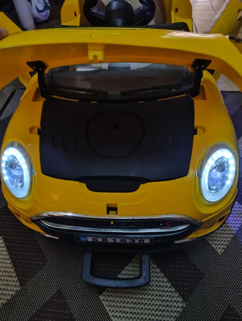 Carrinho elétrico infantil Mini Cooper S  - Foto 6