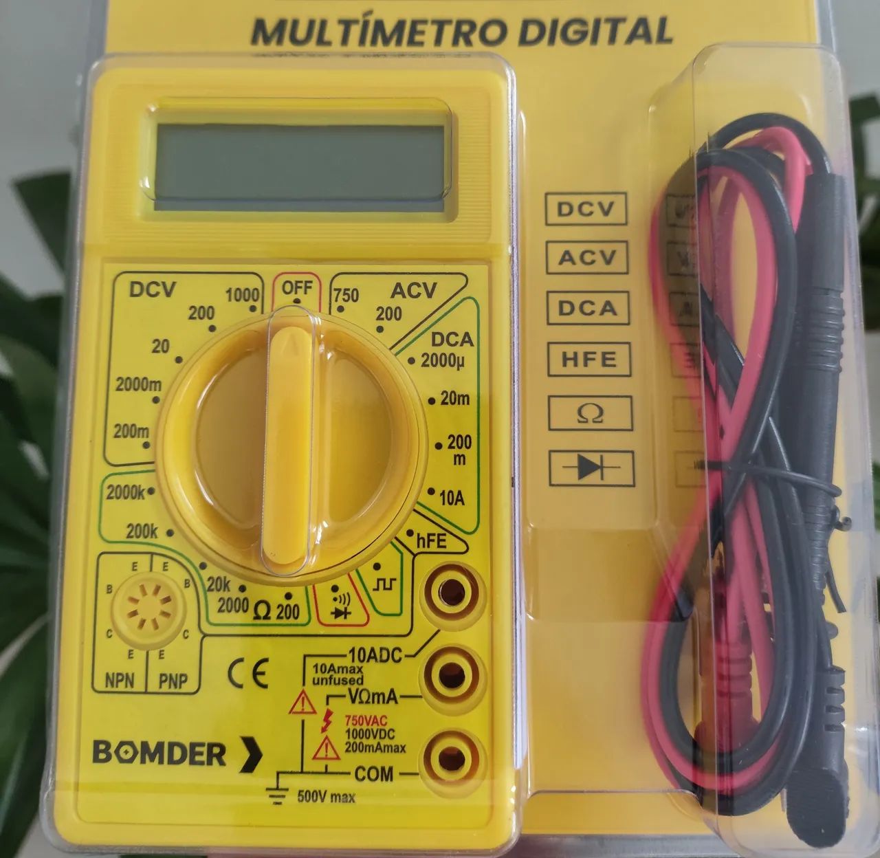 Multímetro Digital MDB01