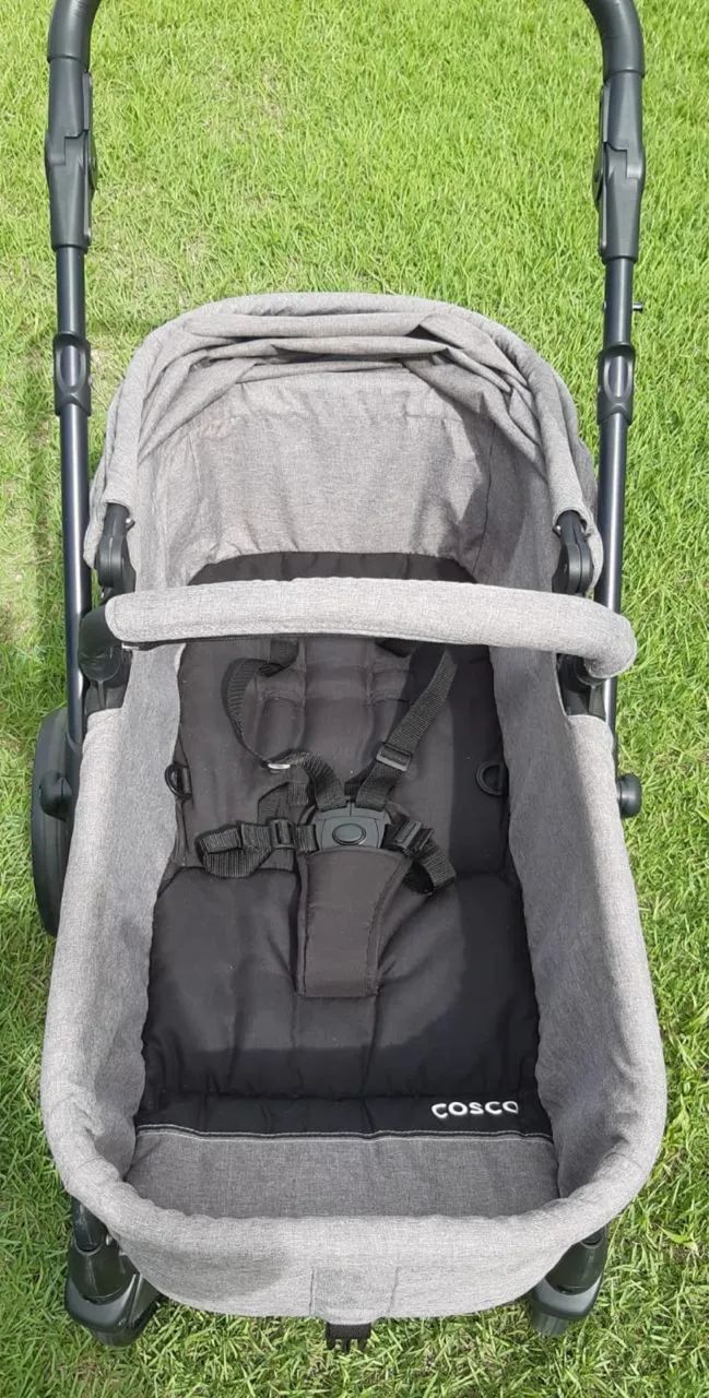 Vendo Carrinho Moisés + Bebê conforto da Cosco