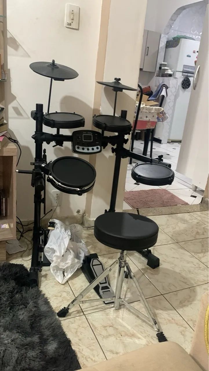 Bateria Eletrônica Completa - ShelterSTD82