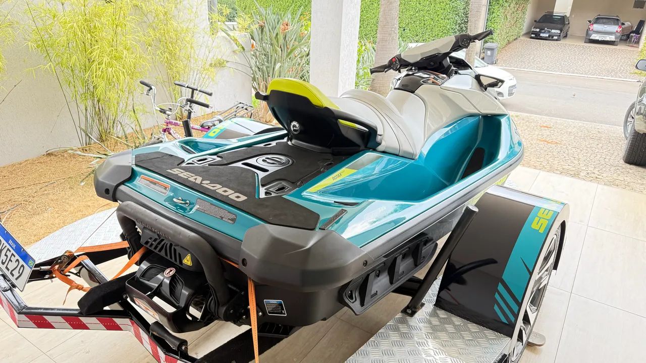 Jet ski sea doo GTI 170 2024 vendo com e sem carreta, aceito proposta a vista dem troca. - Foto 4