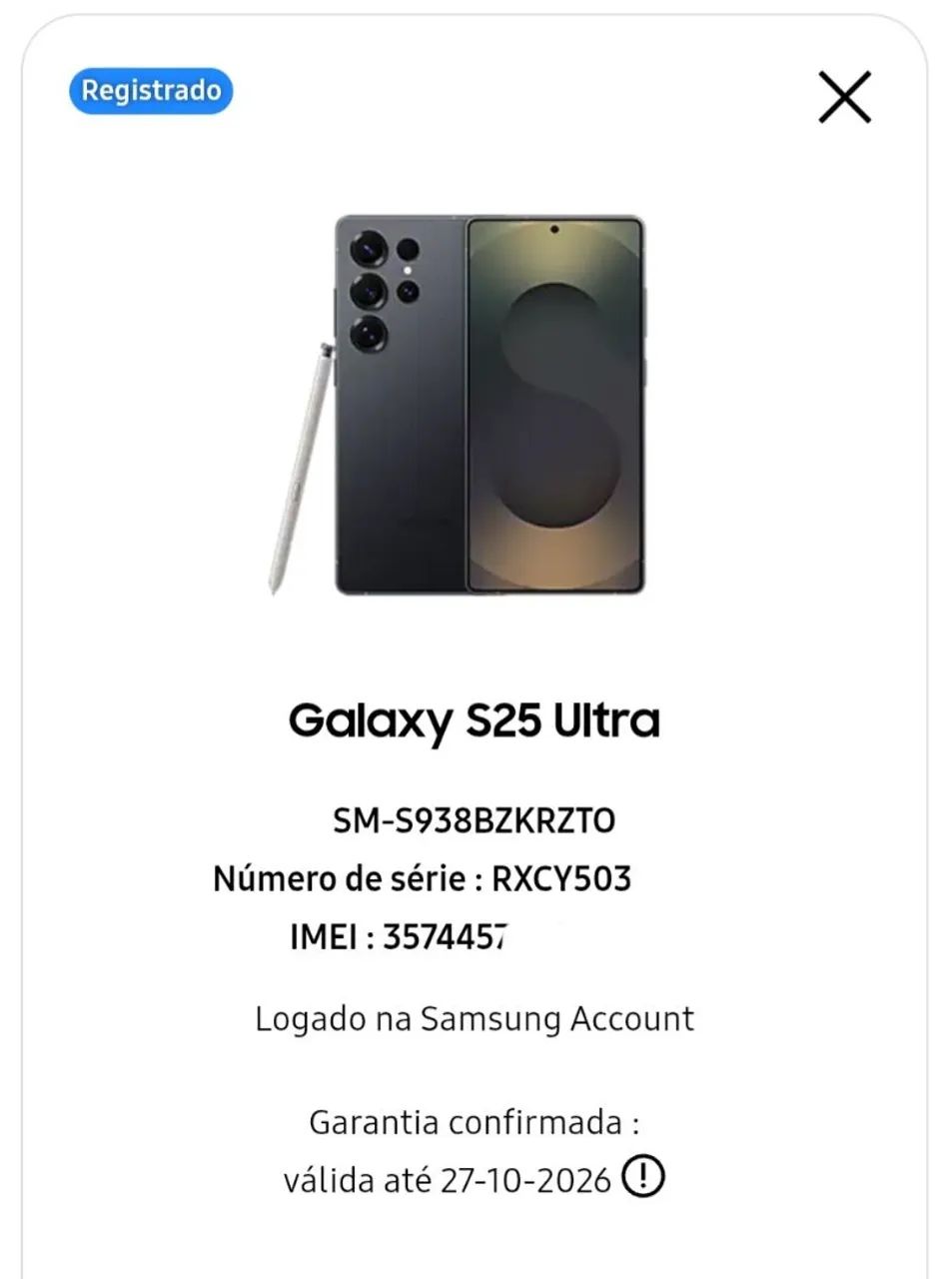 Galaxy S25 Ultra 5G 12/256gb Preto NF e Garantia - Celulares e