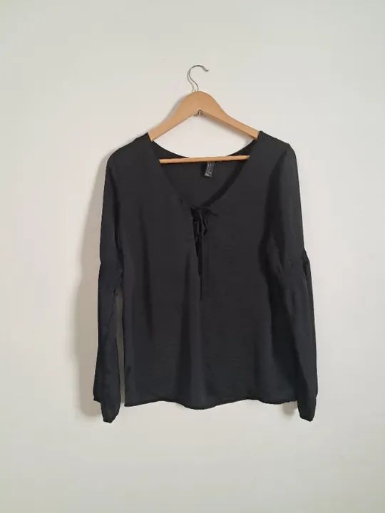 Blusa Bata Manga Longa Feminina Forever 21