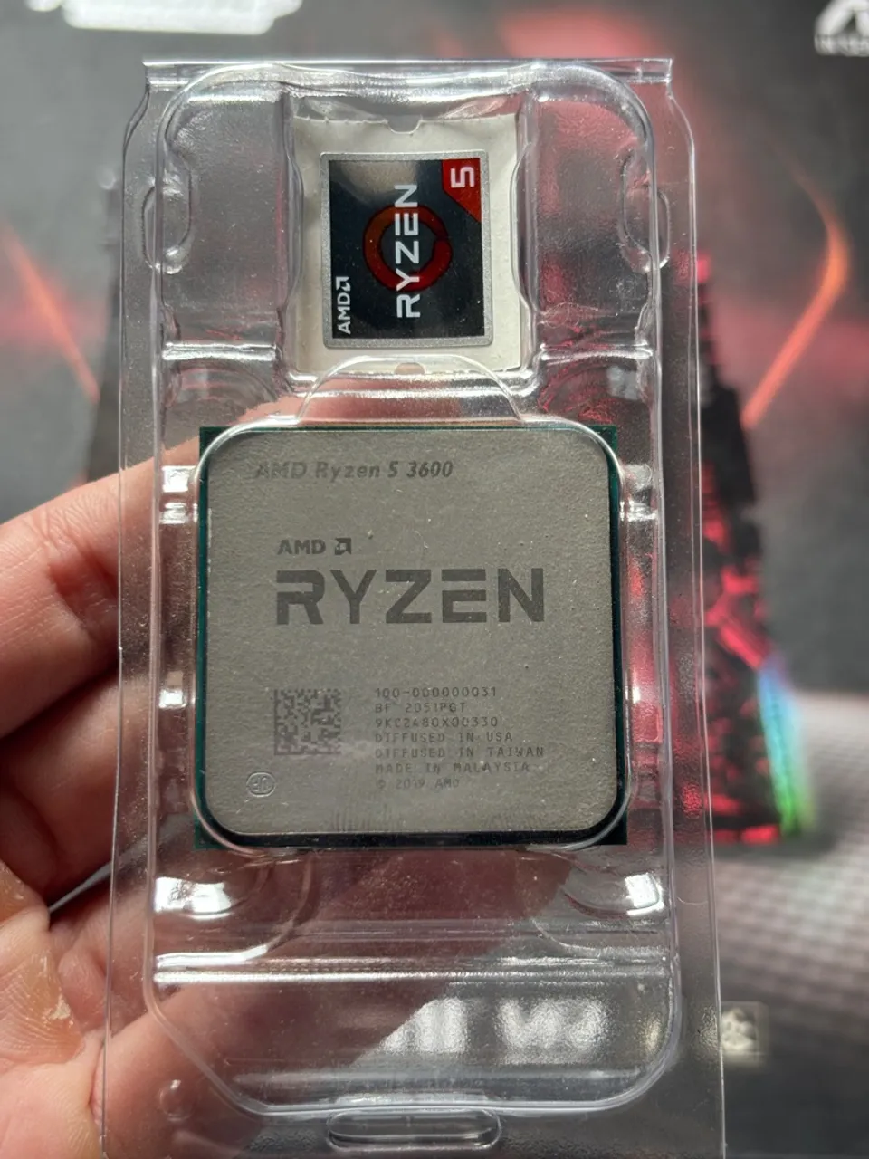 Processador AMD Ryzen 5 3600