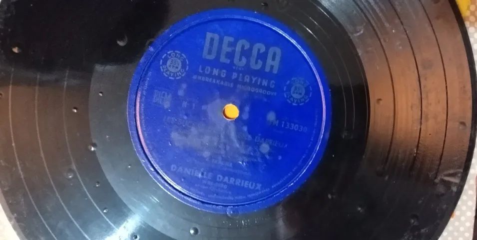 Disco de 1953 da Danielle Darrieux - Raridade - Foto 4