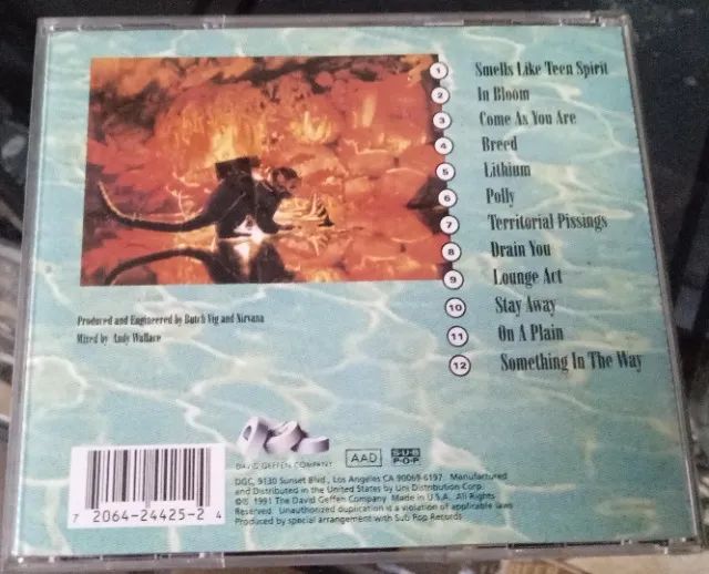 CD Nirvana Nevermind Importado USA 1991 + Faixas Bônus Raro - Foto 2