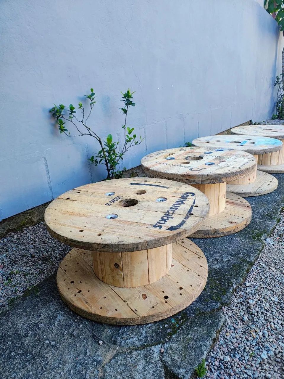 Carretel de madeira  - Foto 3