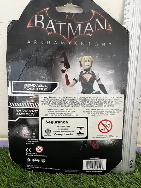 Arlequina Action Figure Arlequina Harley Quinn Batman Arkham K5 - Foto 2