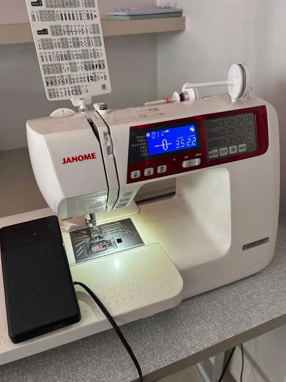 Máquina de costura Janome - Foto 5