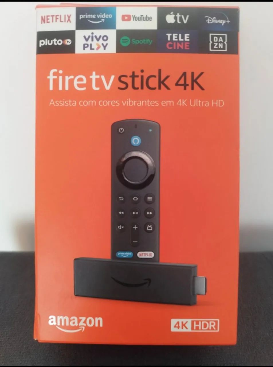 Fire TV Stick 4K - Assista com cores vibrantes em 4K Ultra HD