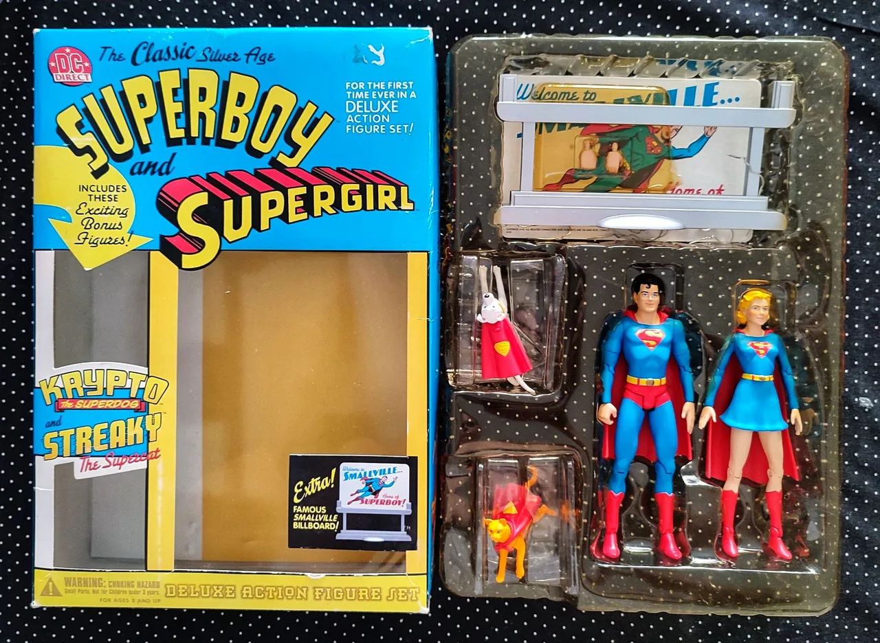 Superboy & Supergirl The Classic Silver Age Deluxe Box Set - DC Direct  - Foto 3