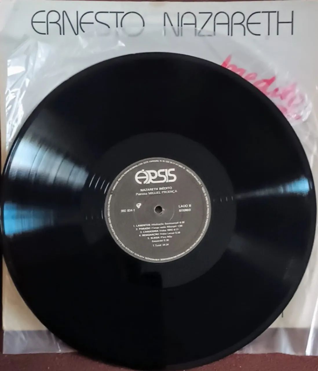 Lp Disco De Vinil Miguel Proença - Instrumental Piano - Foto 3