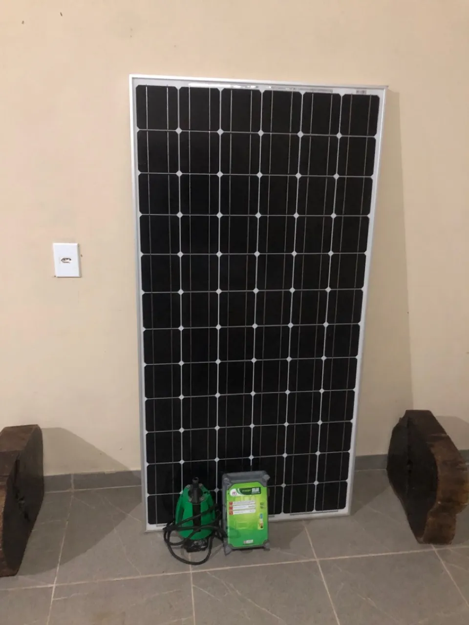 Kit painel com bomba d água!