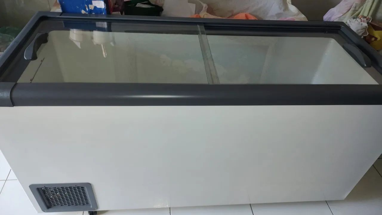 FREEZER DUPLA AÇÃO 500L TAMPA VIDRO  - Foto 3