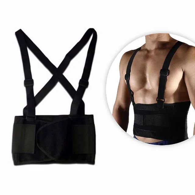 Cinto De Ajuste Para Peso Lombar Corretor Postural Coluna