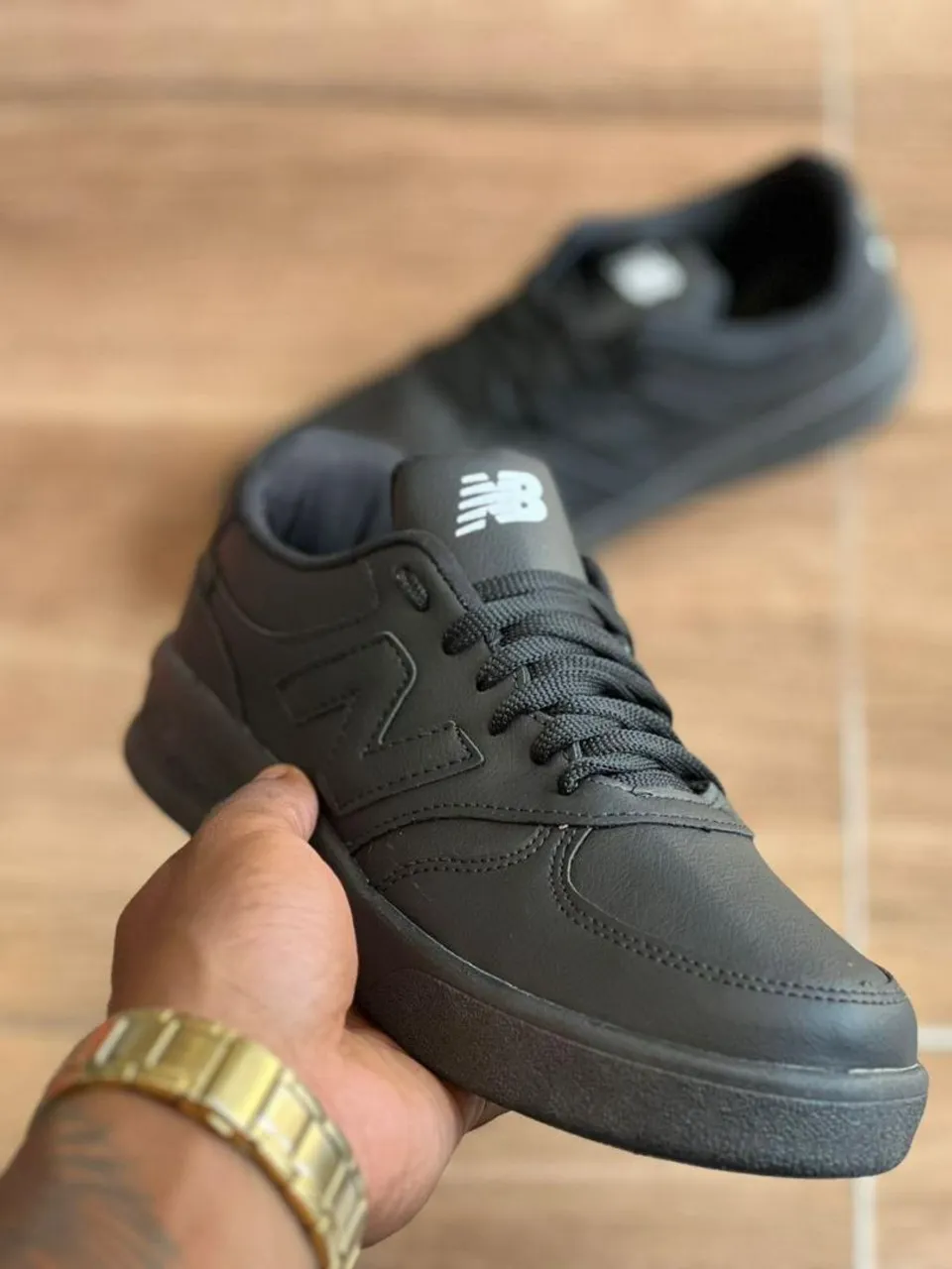 Tênis New Balance 574 Preto - Novo
