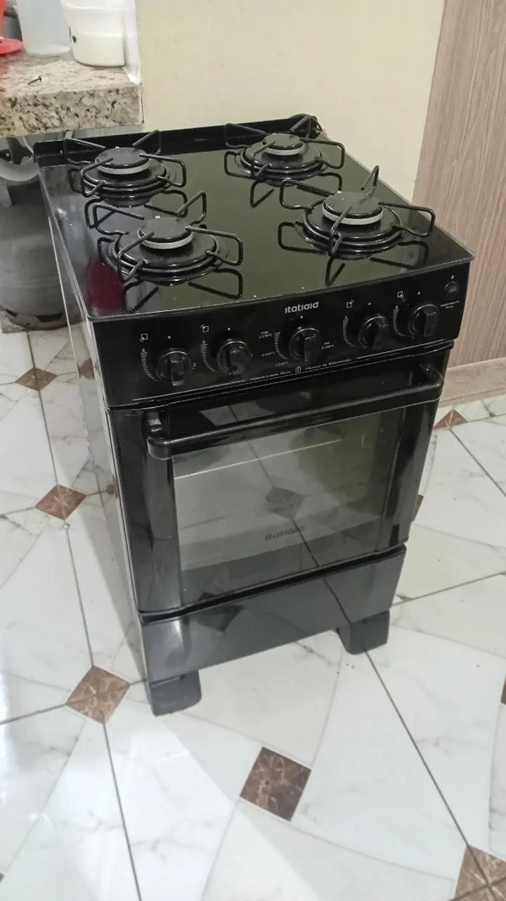 Fogão 4 bocas Itatiaia (pronto para gás encanado)