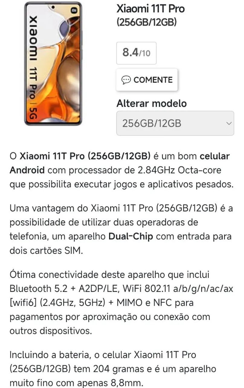 Xiaomi 11T pro 256/12Gb - Foto 3