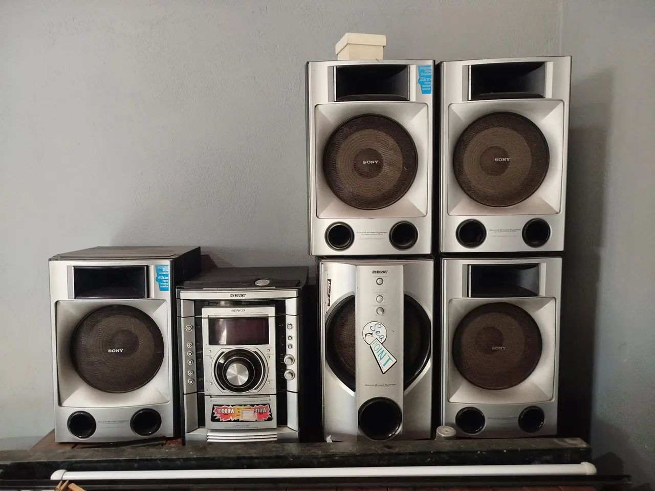 Som Sony 5.1 com Subwoofer