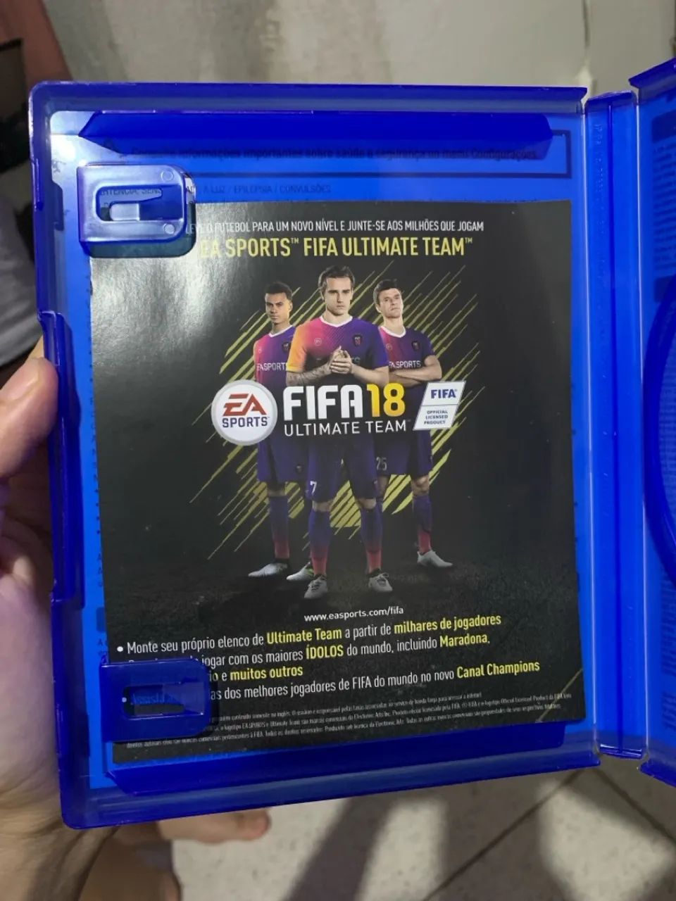 Capa de jogo fifa 18 - Foto 3