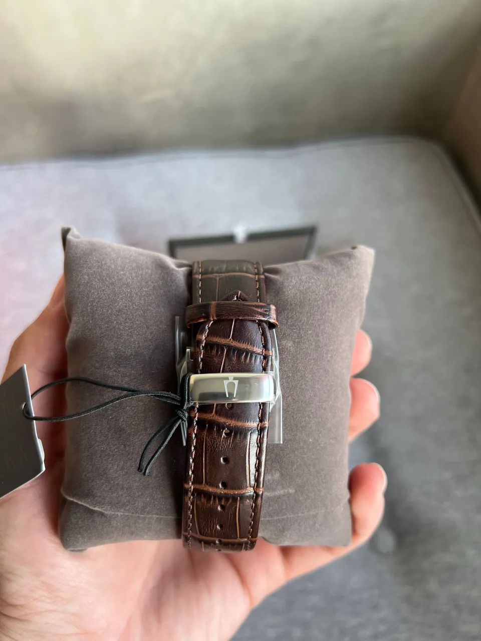 Relógio Bulova Classic Automático Marrom 96A120 - Foto 2