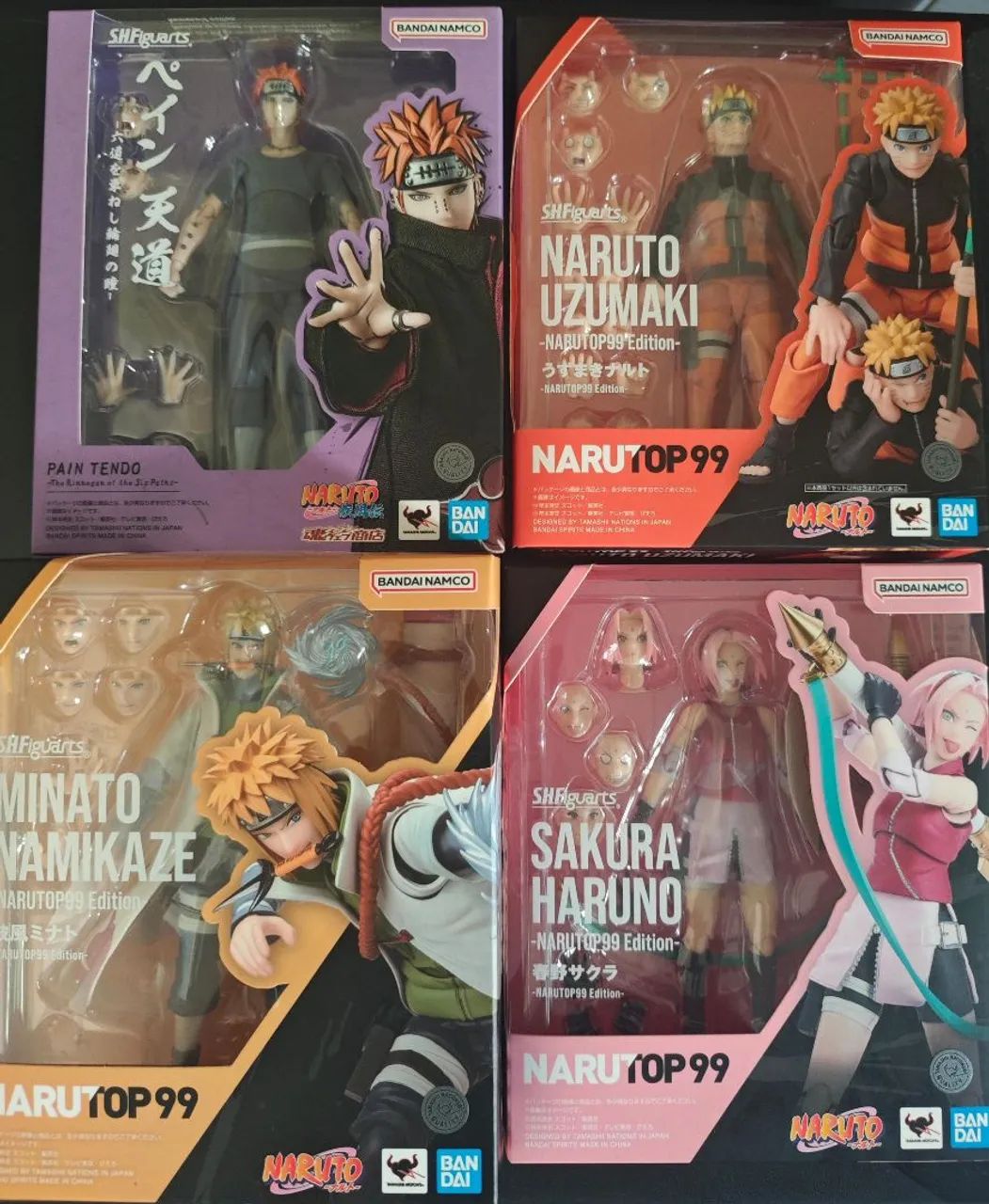 S.h figuarts Naruto - Lote