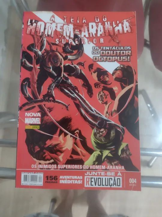 A teia do homem aranha superior 1 ao 5 e 7 - Foto 4