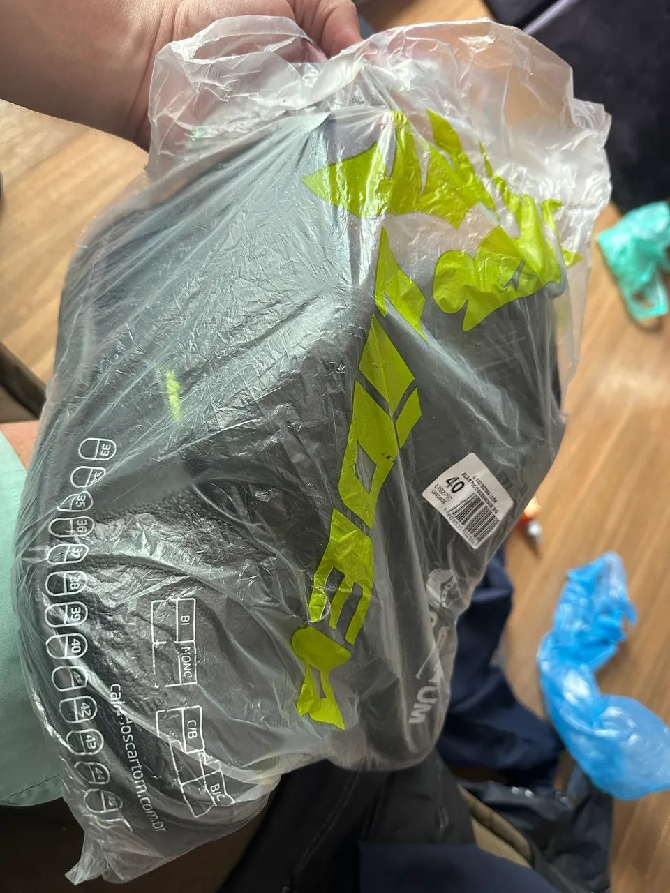 Bota bico de ferro para trabalho - Foto 4