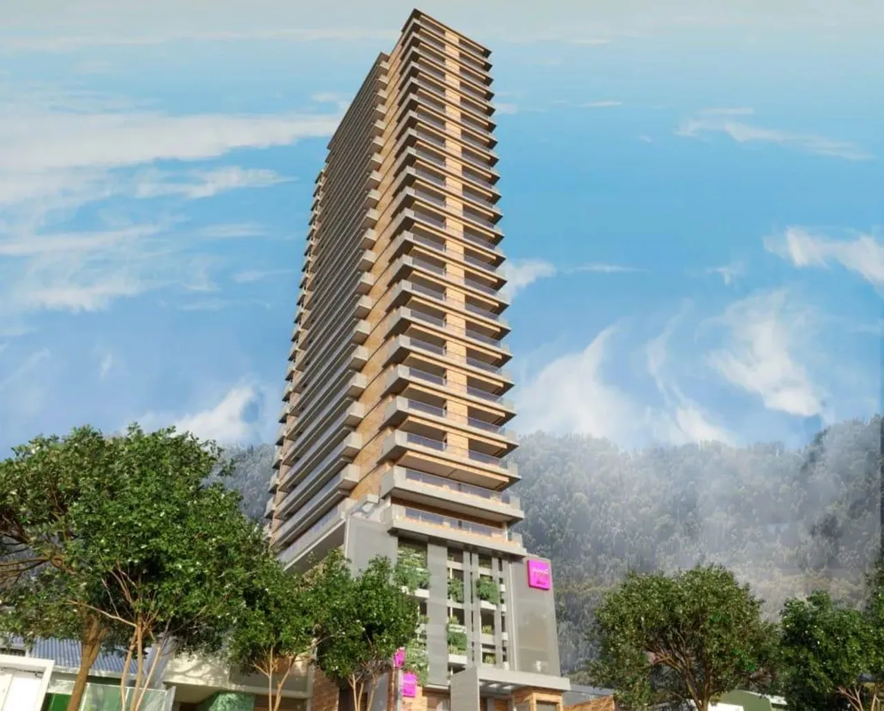 Apartamento para Venda em Praia Grande, Canto do Forte, 1 dormitório, 1 banheiro, 1 vaga
