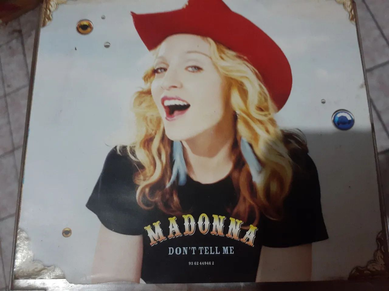 CD - Single - Madonna - Don't Tell Me - importado Alemanha 
