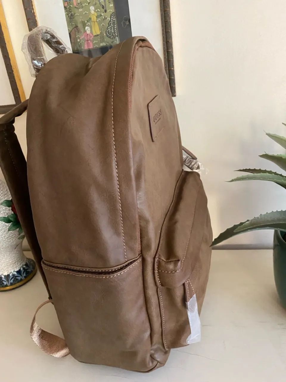Mochila Guess Marrom - Original - Foto 2