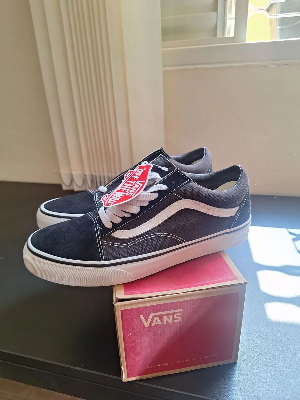 Old Skool Vans No Olx Tênis Vans Old Skool Azul E Preto Calçados