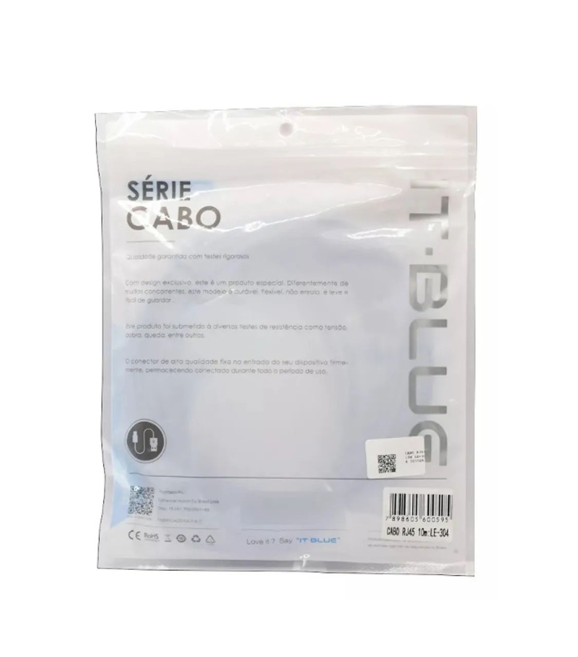 Cabo De Rede Rj45 10 Metros It-Blue - Foto 4