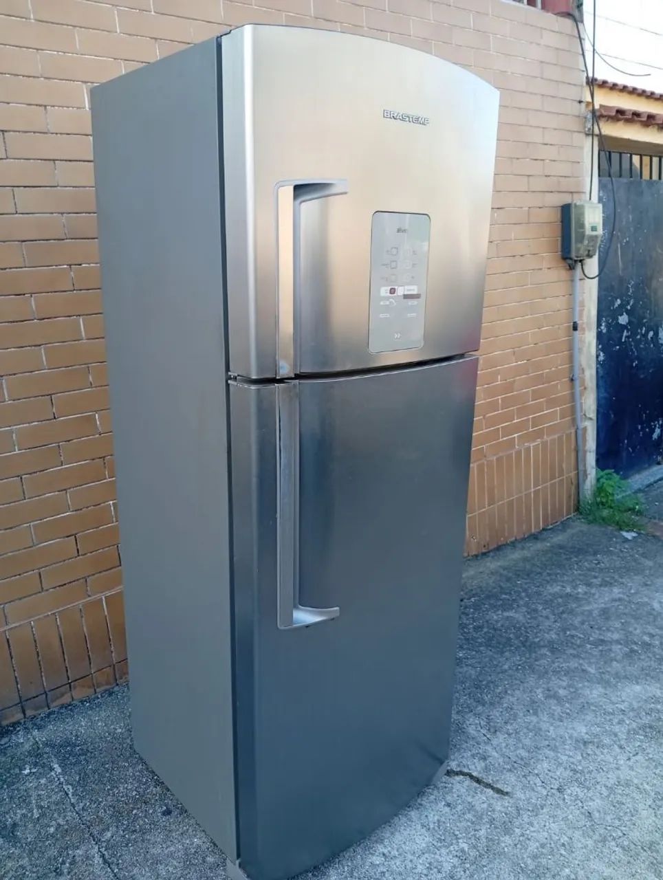 GELADEIRA BRASTEMP FROST FREE INOX 450 LITROS  - Foto 2