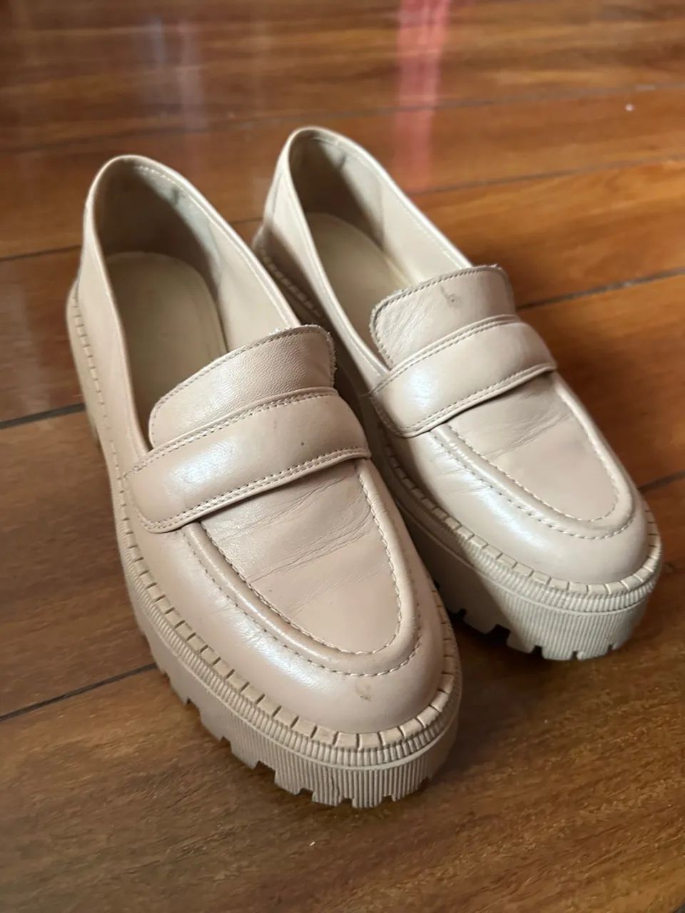 Mocassim Arezzo Bege - Elegância e Conforto - Foto 3
