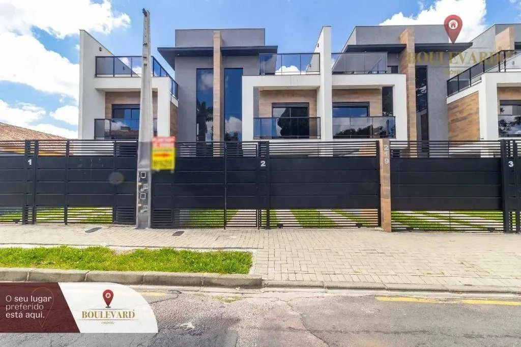 Sobrados novos com 3 dormitórios à venda, 142 m² por R$ 1.149.000 - Uberaba - Curitiba/PR