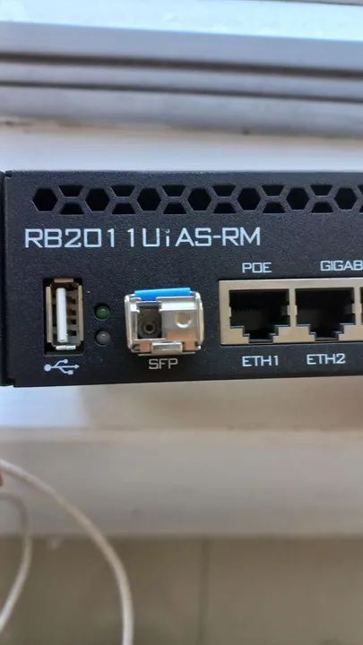 ROTEADOR   ROUTERBOARD MIKROTIK RB201 1UIAS-RM - Foto 3