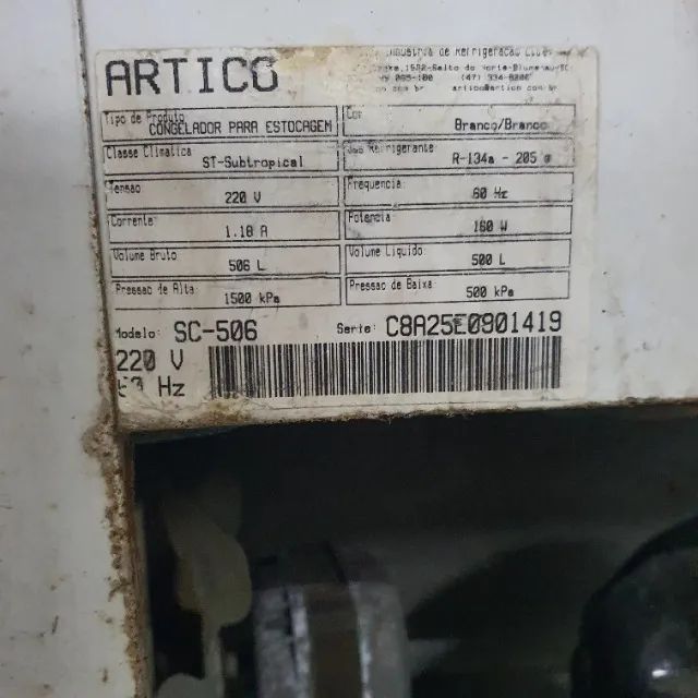 FREEZER HORIZONTAL CONGELADOR PARA ESTOCAGEM  - Foto 5