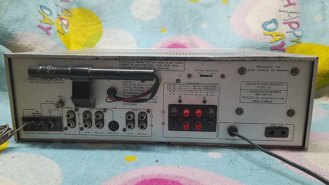 Receiver Philco Hitachi PSR-31 - Foto 4