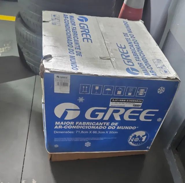 Ar-Condicionado Gree 18.000 BTUs ? Novo na caixa, nunca usado (modelo GJC18BM-D3NMND2A) - Foto 2