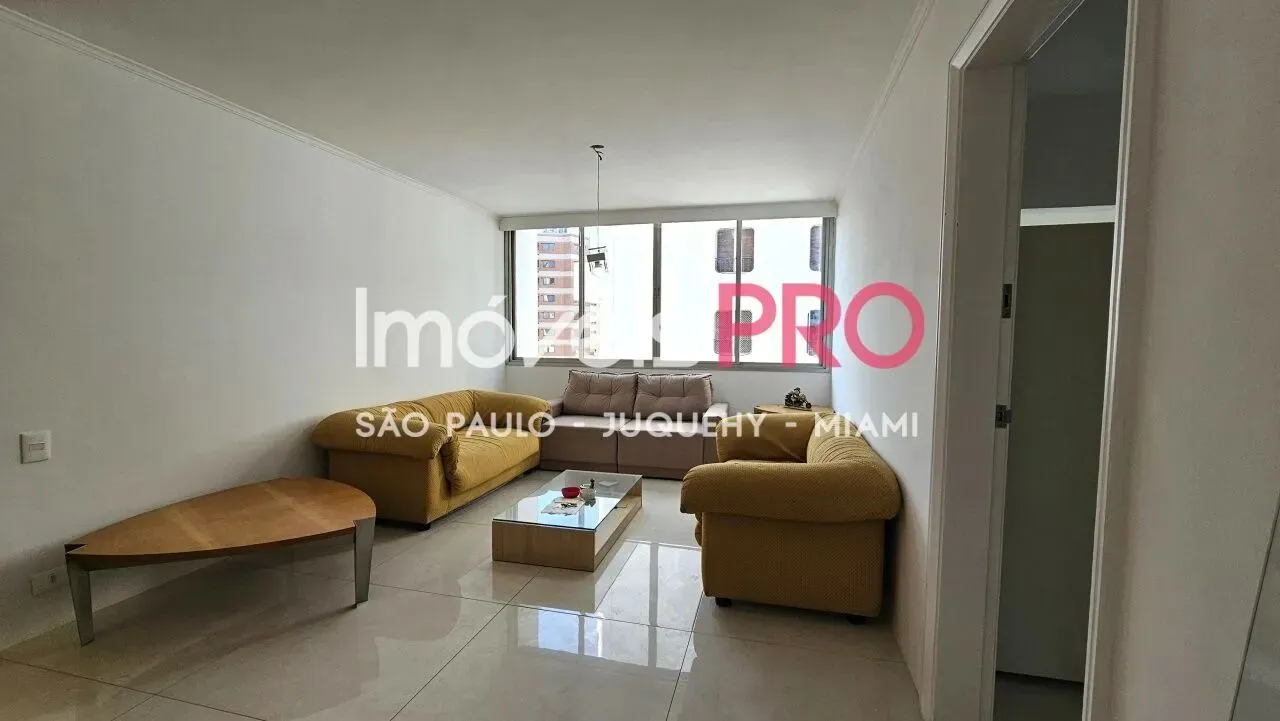 Apartamento para locação com 128m² no Vila Nova Conceição.
