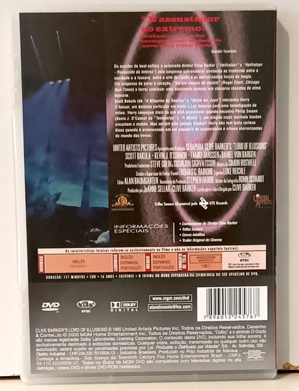 DVD - O MESTRE DAS ILUSÕES - Foto 2