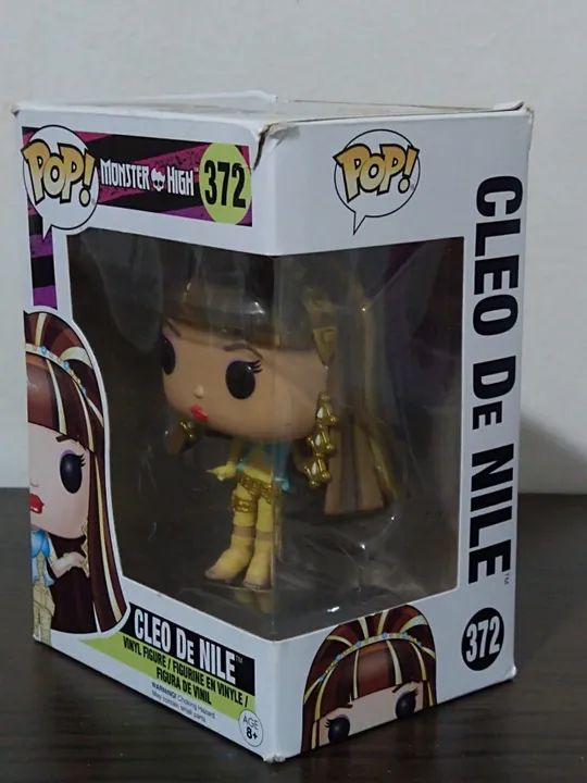 Funko Pop Cleo De Nile 372 Caixa Danificada / Falhas na Pintura - Monster High - Foto 2