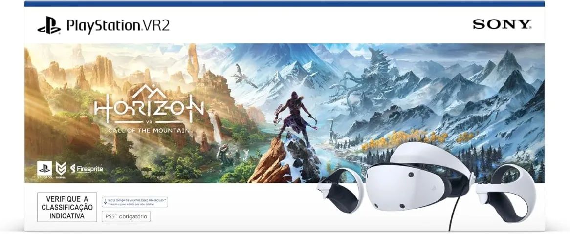Lente Realidade Virtual Playstation/PS5/VR2 Horizon Call Of Mont - Foto 4