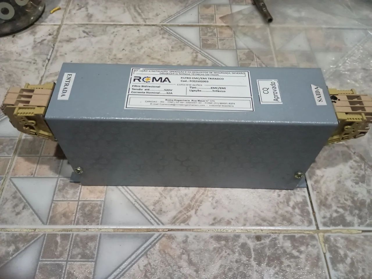 Filtro contra queima de componentes eletrônicos 64297083972995124