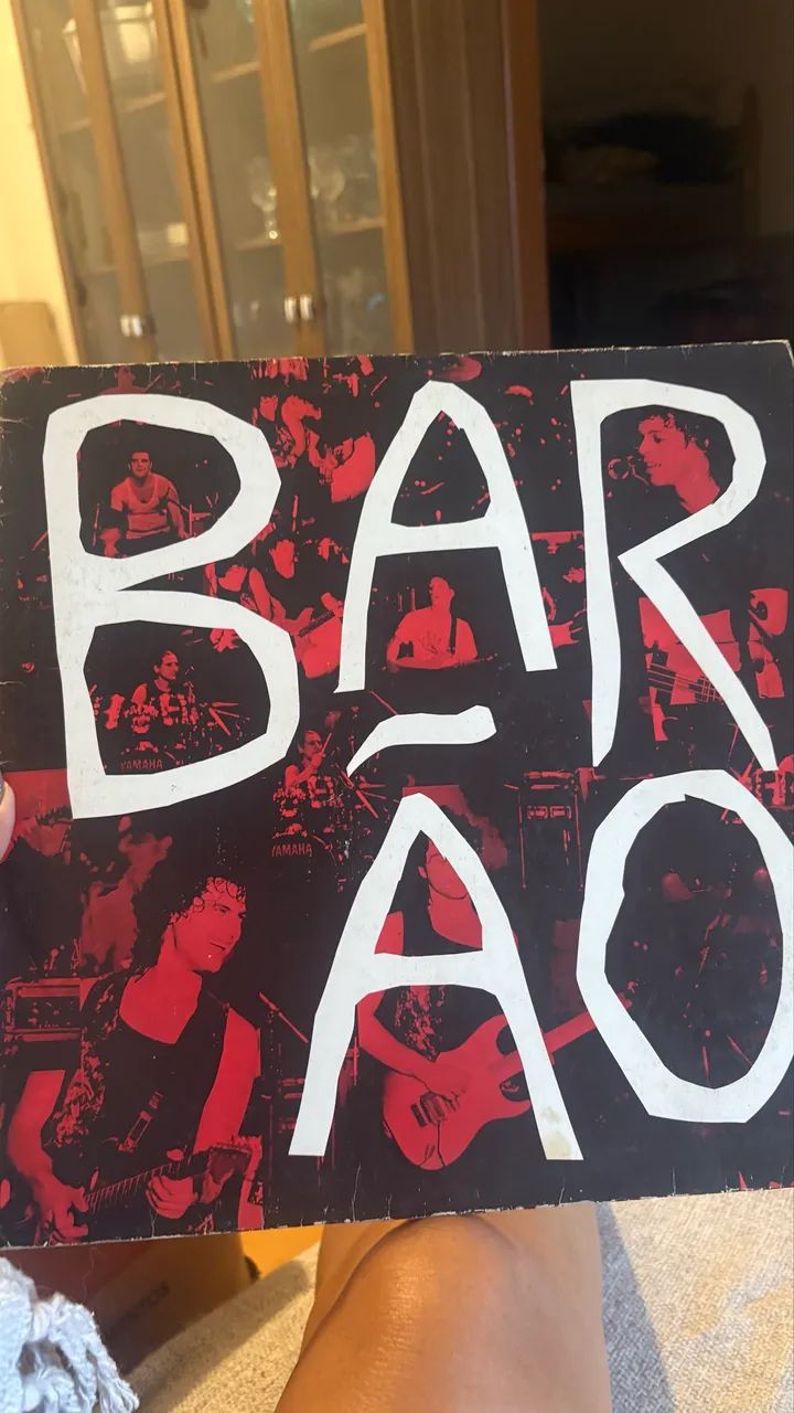 Disco Vinil LP Barão Vermelho ao Vivo